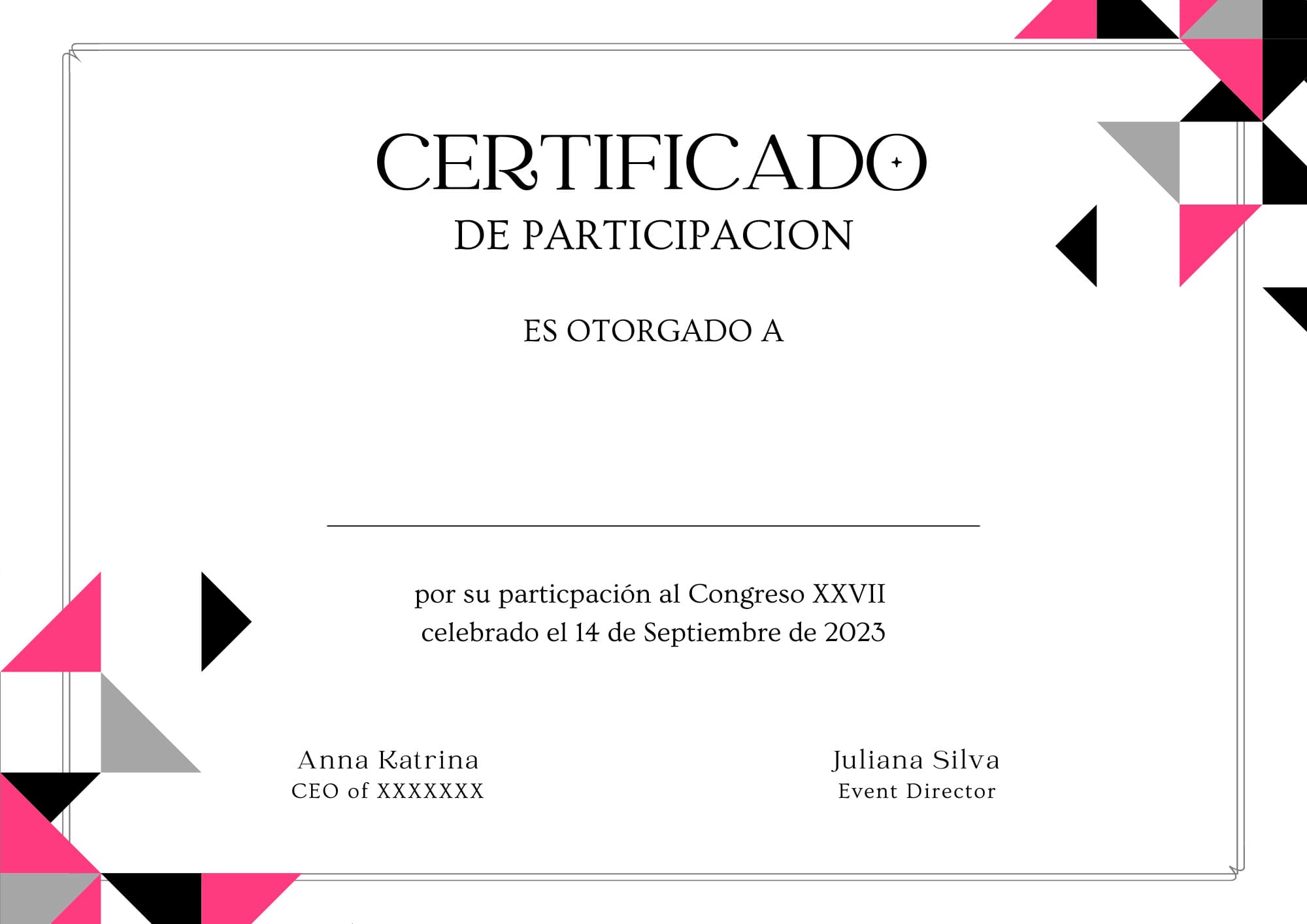 Ejemplo de certificado digital